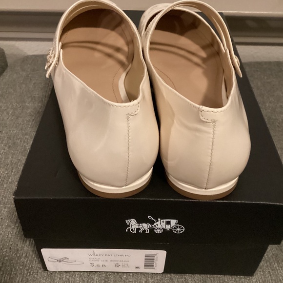 NWT COACH Women's Winley Double Buckle Mary Jane Ballet Flats, size 9.5 - Picture 10 of 12